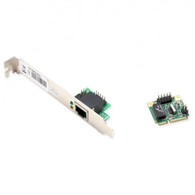 SD-MPE24031 SYBA Mini PCI-e Gigabit Ethernet Card RJ45