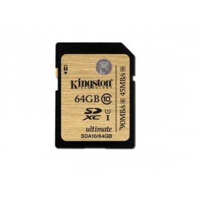 Kingston Cartão de Memória SDHC 64GB Ultimate
