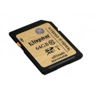 Kingston Cartão de Memória SDHC 64GB Ultimate
