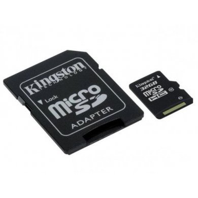 Kingston Cartão de Memória MicroSDHC 32GB