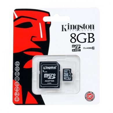 SDC10/8GB Cartão de Memória MicroSDHC 8GB Kingston