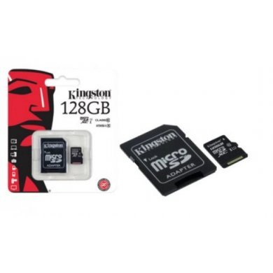 SDC10G2/128GB Cartão MicroSDHC Kingston 128GB Classe 10
