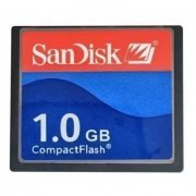 Foto de SDCF001G SanDisk 1GB Compact Flash Maximum Read Speed 18 MB/s