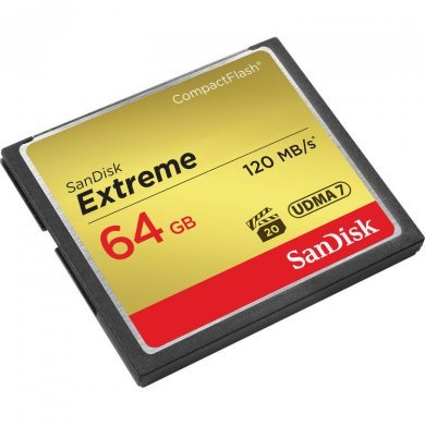 SDCFXS-064G-A46 SanDisk CompactFlash Card 64GB Extreme