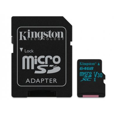 Kingston Cartao de Memoria Micro SDXC 64GB
