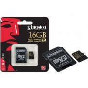 Cartão de Memoria Kingston 16GB UHS-I U3 Micro SDHC G