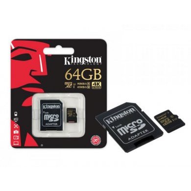 SDCG/64GB Cartão de Memoria Kingston 64GB UHS-I U3