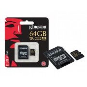 Cartão de Memoria Kingston 64GB UHS-I U3 Micro SDXC G