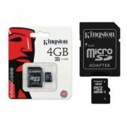 Foto de SDCIT/4GB Cartão de Memoria Kingston MicroSD 8GB Industrial Micro SDHC - Adaptador SD