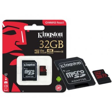 SDCR/32GB Kingston Cartao de Memoria 32GB 4K Ultra HD