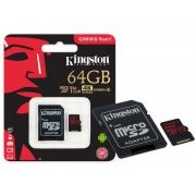 Kingston Cartao de Memoria 64GB 4K Ultra HD Micro SDX
