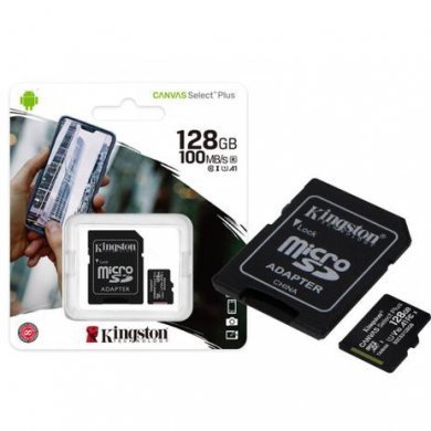 SDCS2/128GB Kingston Cartão de Memória Classe 10 128GB