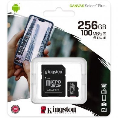 SDCS2/256GB Kingston cartão de memoria 256GB Canvas classe 10