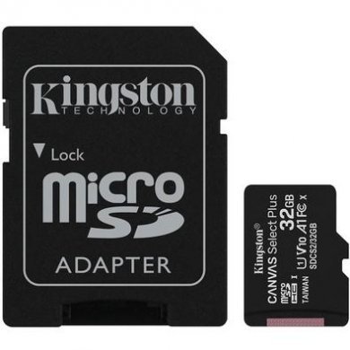 SDCS2/32GB Kingston microSD 32GB C10 Canvas Select Plus
