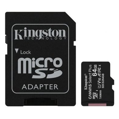 Kingston Cartão de Memória Classe 10 64GB