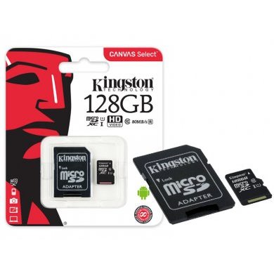 SDCS/128GB Kingston Cartão de Memoria 128GB Micro SDXC
