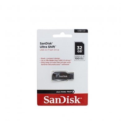 Sandisk Pen Drive 32GB Ultra Shift USB 3.0