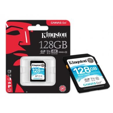 SDG/128GB Kingston Cartao de Memoria 128GB SDXC 4K