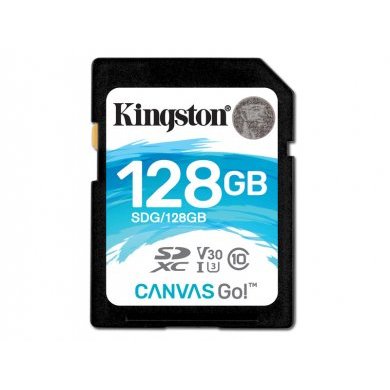 Kingston Cartao de Memoria 128GB SDXC 4K