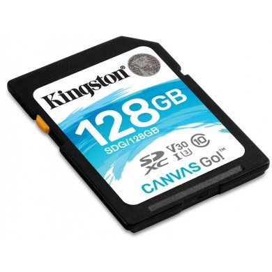 Kingston Cartao de Memoria 128GB SDXC 4K