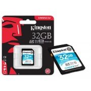 Kingston Cartão de Memoria 32GB SDXC 4K 90R/45W UHS-I