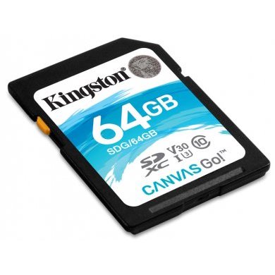 Kingston Cartão de Memoria 64GB SDXC 4K