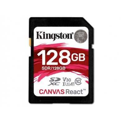 Kingston Cartão de Memoria 128GB SDXC 4K