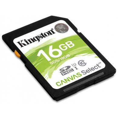 SDS/16GB Kingston Cartão de Memoria 16B SDHC HD Video