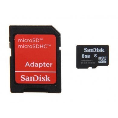 SanDisk Cartao de Memoria MicroSD 8GB