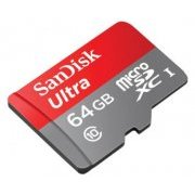 Cartão de Memória SanDisk 64GB Classe 10 Ultra MicroSDHC