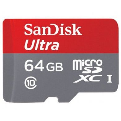 Cartão de Memória SanDisk 64GB Classe 10
