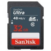 Foto de SDSDUNB-032G-GN31N SanDisk Cartao MicroSDHC 32GB Ultra 