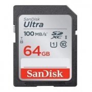 Sandisk Cartão De Memória 64GB SDXC 100mb/s