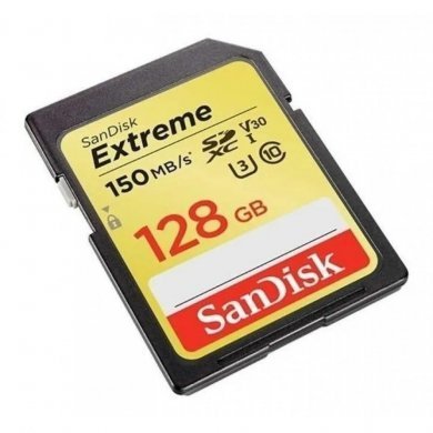 SDSDXV5-128G-ANCIN Sandisk Cartão de Memoria 128GB Extreme SDHC