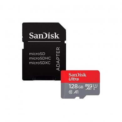 SDSQUAR-128G-GN6MA SanDisk Cartão Ultra Micro SDXC 128GB