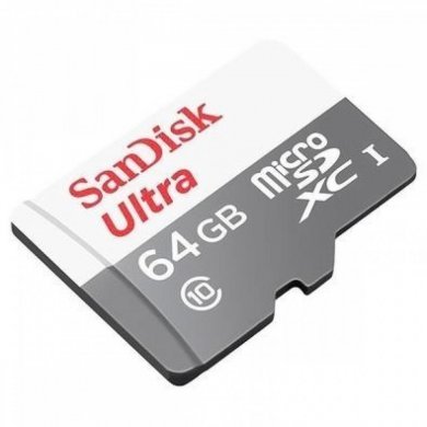 SanDisk Cartão MicroSDHC Ultra 64Gb Classe 10