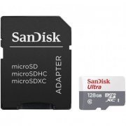 Sandisk Cartão de Memória Micro SD 128GB UHS-I com Ad