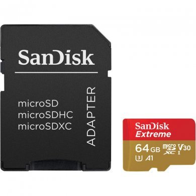 SanDisk Cartao de Memoria 64GB Extreme