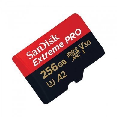 SDSQXCD-256G-GN6MA Sandisk cartão de memória MicroSD 256GB Extreme Pro U3 V30