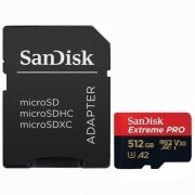 Sandisk cartão de memória 512GB extreme pro 200MB/s M
