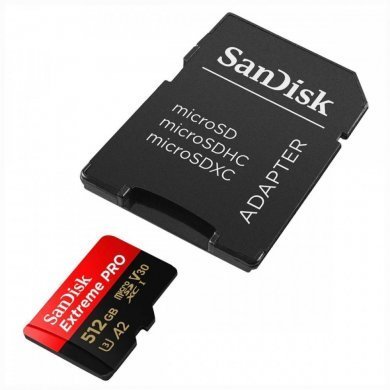 SDSQXCD-512G-GN6MA Sandisk cartão de memória 512GB extreme pro