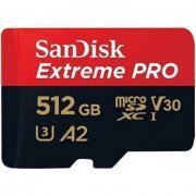 Sandisk cartão de memória 512GB extreme pro 170MB/s M