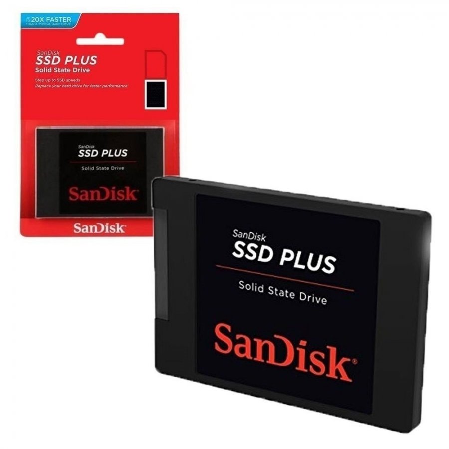 SDSSDA-1T00-G26 Sandisk SSD 1TB SATA3 6Gbs 2.5 Pol