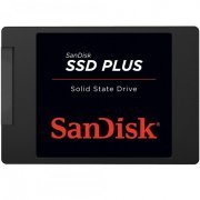 SSD SanDisk Plus 240GB SATA III Leituras: 520MB/s e Gravações: 350MB/s