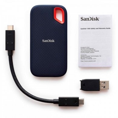 Sandisk SSD 2TB externo Extreme USB-C 3.2 Gen 2