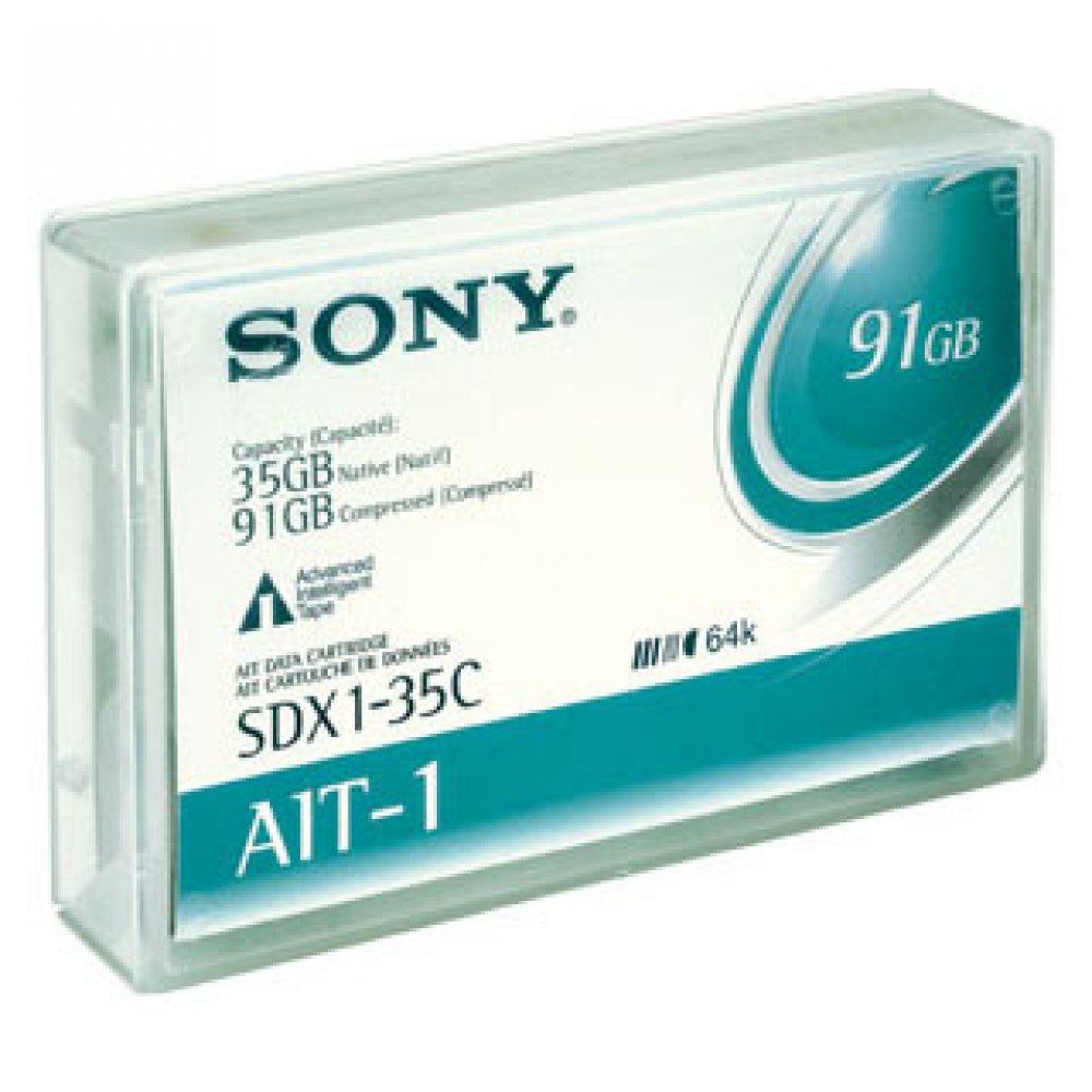Fita AIT-1 Sony SDX1-35C Capacidade: 35/91GB