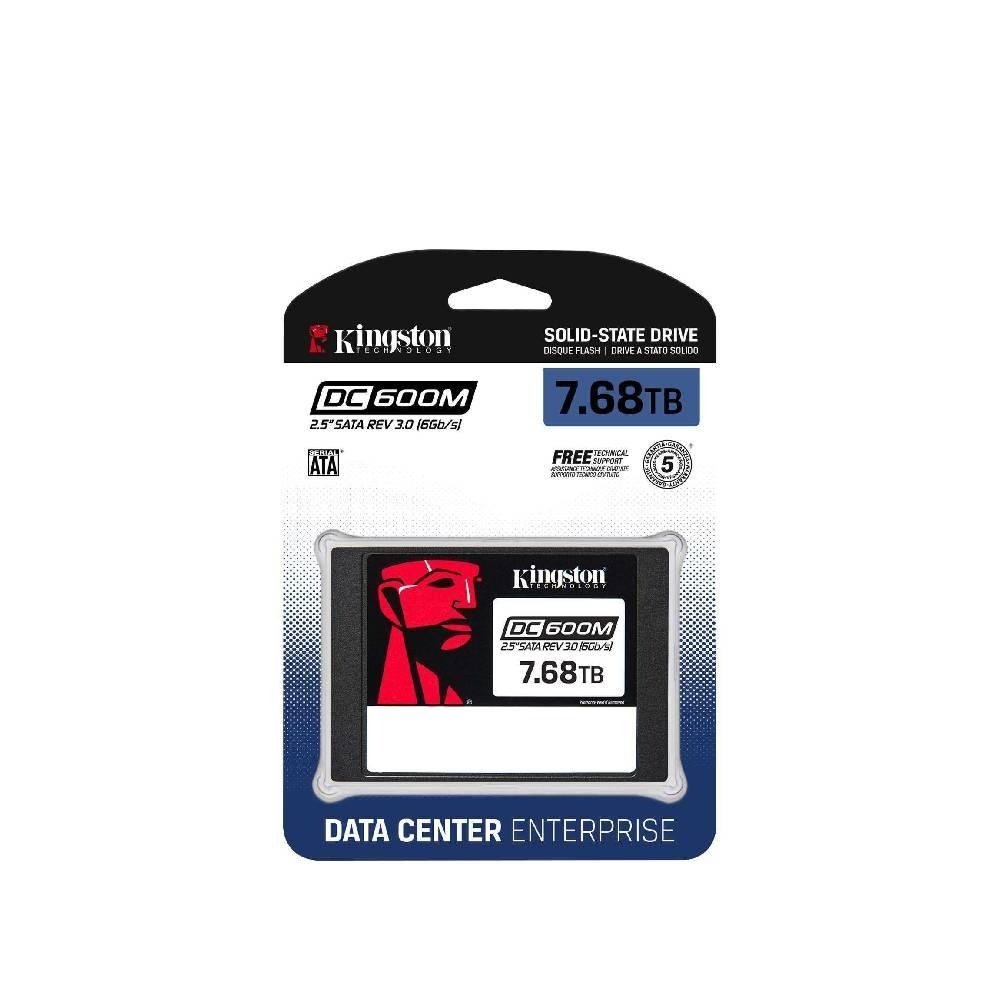 SEDC600M/7680G Kingston SSD 7.68TB DC600M SATA3 6Gbs Enterprise SEDC600M/7680G Kingston SSD 7.68TB DC600M SATA3 6Gbs Enterprise