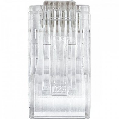 Pacote com 100 unidades conector RJ45 CAT6 8 Vias