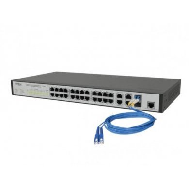 SF2842 Switch Gerenciável Intelbras 24 portas Fast