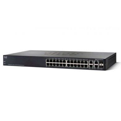 SF300-24PP-K9-NA Switch Cisco SF300-24P 24 Portas 10/100
